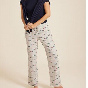 Maurices Fa La La Hacci Wide Leg Pajama Pants - 3X